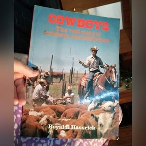 Vintage 1974 Book Cowboys         1/24